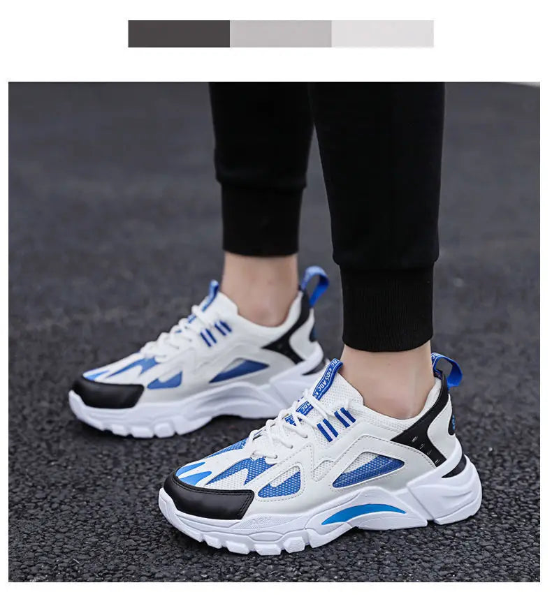 Neue Outdoor-Freizeitschuhe für Herren, modische Sportschuhe, leichte, bequeme und atmungsaktive Herrenschuhe