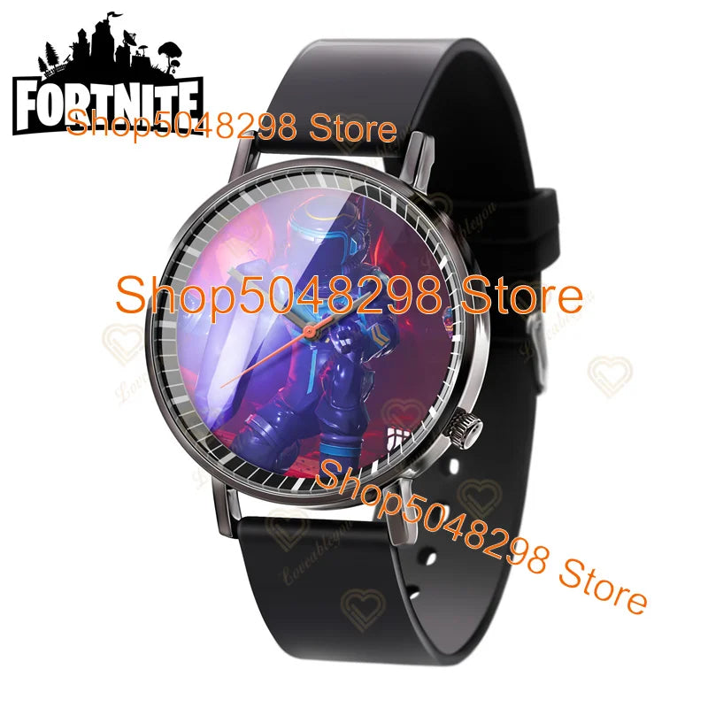 Fortnite Wristwatch for Men Women Watch Battle Game Print 2025 New Watches Quartz Wristwatch Female Children's Birthday Gifts