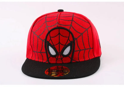 Anime-tegneserie Spiderman-hatte til børn, småbørn og babyer – baseballkasketter til forår og sommer – justerbare snapback-kasketter i hiphop-stil til børn