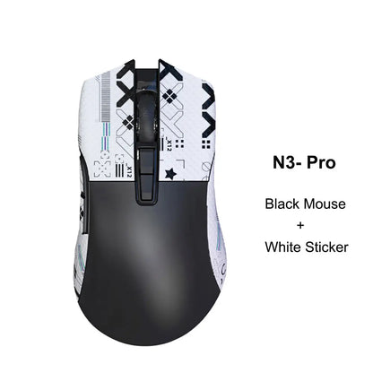 Rato Gaming Sem Fios Motospeed Darmoshark N3 Pro Bluetooth Double 8K Tri-Mode Recarregável PAW3395 64g Ergonómico para Gamer