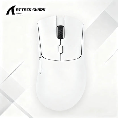 Attack Shark R1/X11 Tri-Mode Wireless Gaming Mouse 18K DPI PAW3311 Bluetooth/2.4GHz/Wired Lightweight Programmable for PC/Laptop