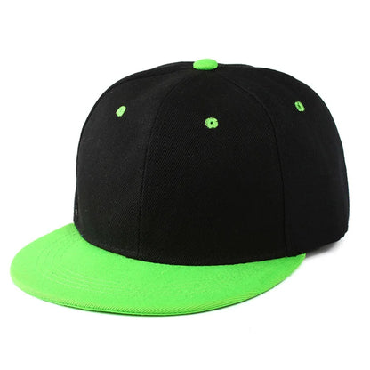 Fashion Solid Baseball Cap Flat Peak Hip Hop Hats Men Women Snapback Caps Male Bone Band Kpop Casual Travel Outdoor Sun Hats