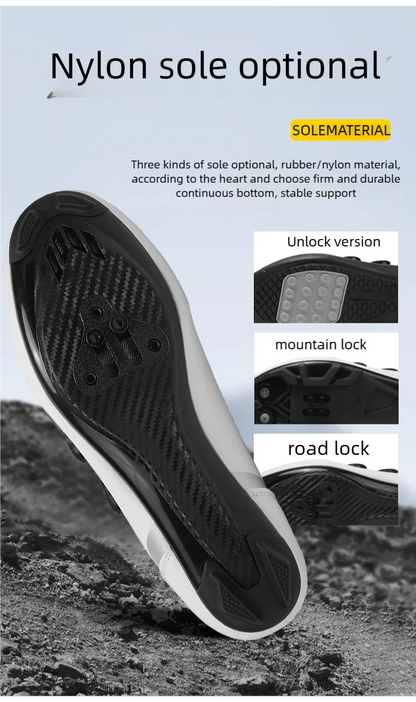 Sneakers da ciclismo veloci, scarpe da bici da strada uomo donna, scarpe sportive da ciclismo su strada, tacchette da bici da corsa autobloccanti SPD