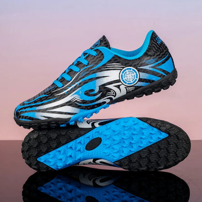 Herren-Fußballschuhe, komfortabel und atmungsaktiv, für Jungen, leicht, rutschfest, Trainingsschuhe für Rasen, Kunstrasen und Outdoor-Sport