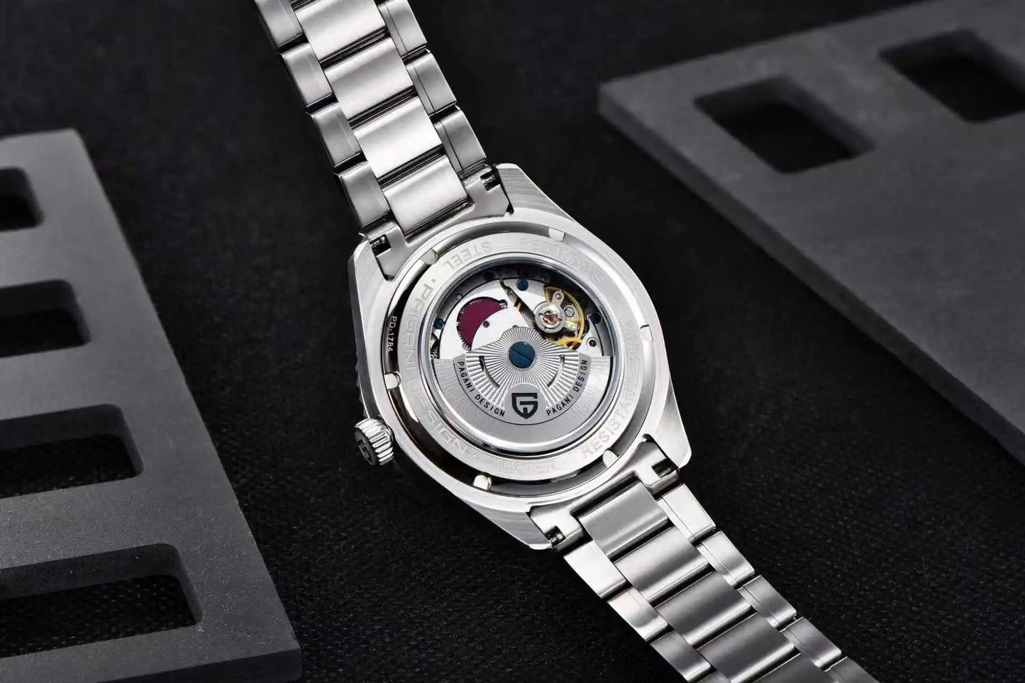 PAGANI DESIGN 2026 NEW Top GMT Men Automatic Mechanical Watches Pearl DG5833 Waterproof Luminous Sapphire Glass reloj hombre