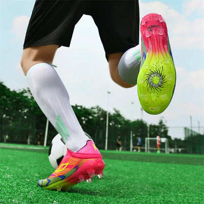 Pánska outdoorová futbalová obuv, profesionálna futbalová obuv, kopačky na futbalové ihrisko TF/FG, pohodlné protisklzové tréningové tenisky, veľkosti 35–45