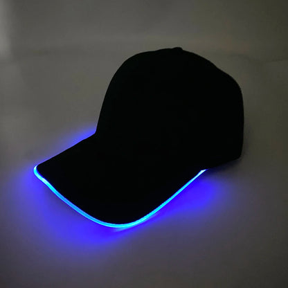 Modieuze lichtgevende baseballpet met LED-verlichting, hiphop-pet voor bar en club, fluorescerende hoed voor heren en dames, DJ-dansaccessoire en kostuumprop