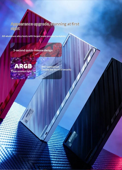IROK MG75 PRO MG75 Max Magnetic Gaming Mechanical Keyboard RT0.001mm 8K 0.125ms Delay Aluminium RGB Hot Swap Wired Game Keyboard