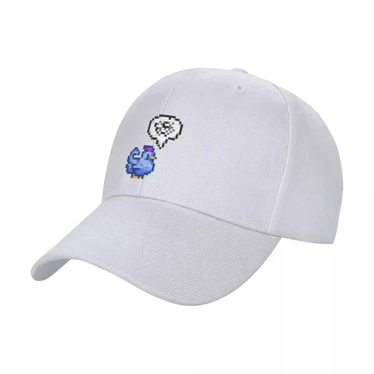 2026 Grumpy Blue Chicken Stardew Valley Baseball Cap Funny hats fishing caps man Luxury man cap Hats For Women Men's