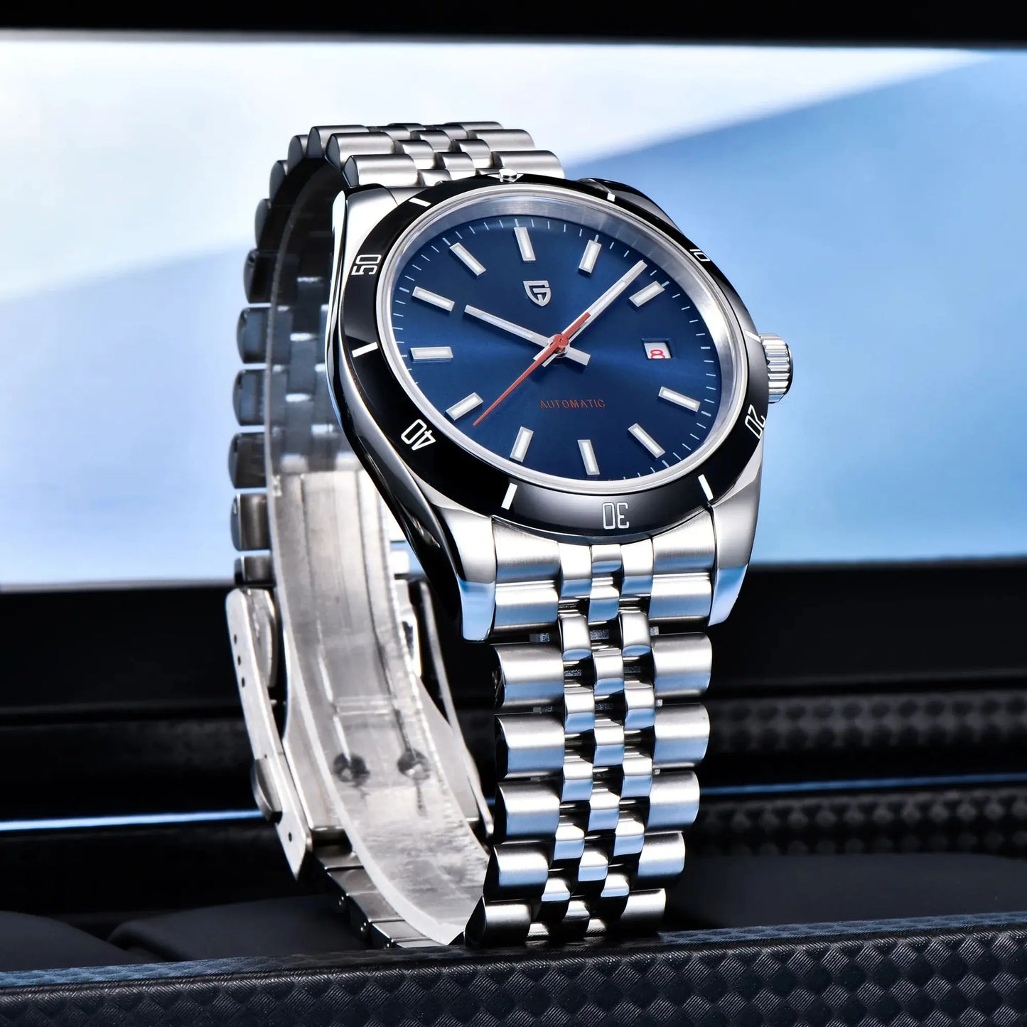 PAGANI DESIGN O-Graph Blue 2026 New Men's Mechanical Watches Luxury Automatic Watch For Men AR Sapphire glass Wristwatch Men