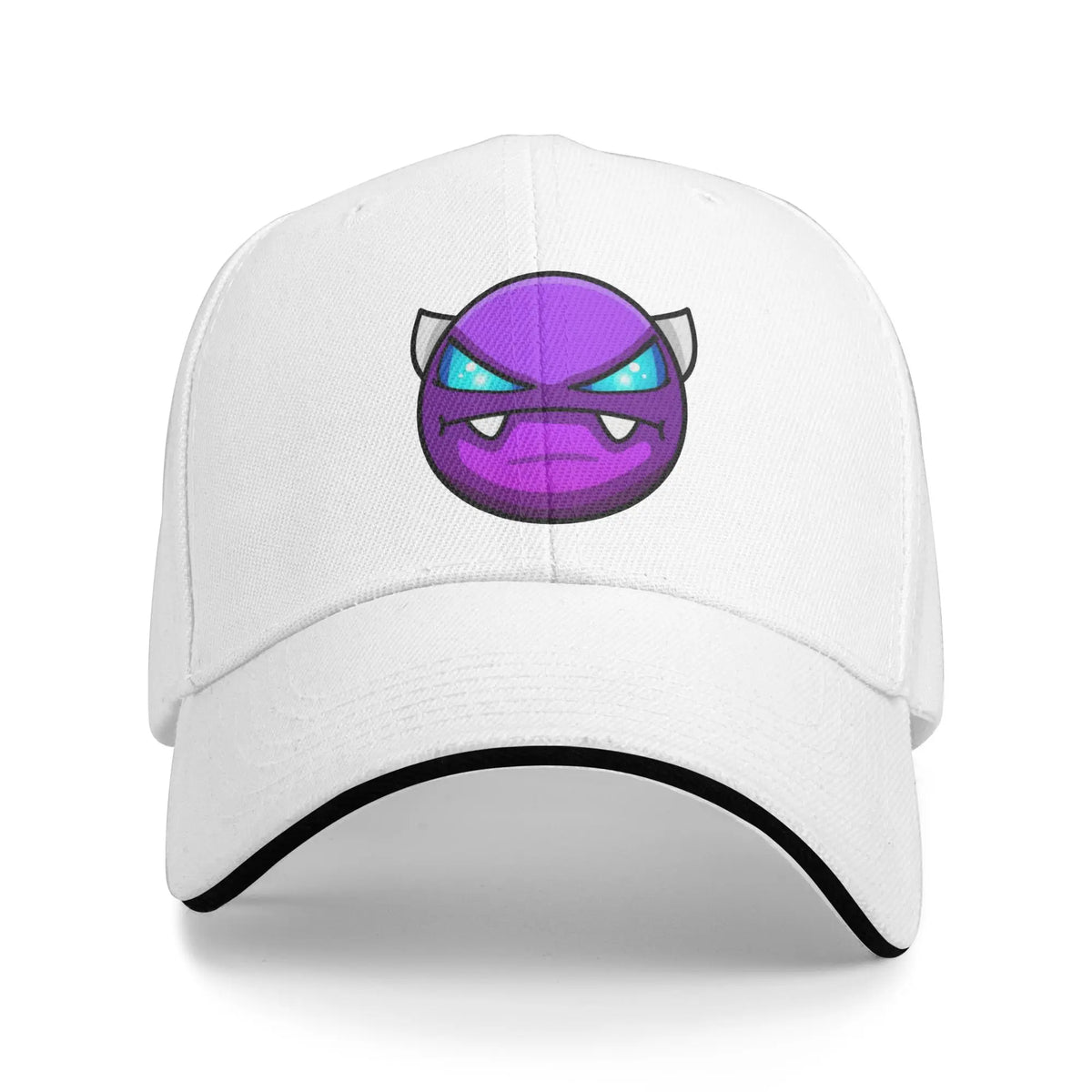 Geometry Game Dash Baseballkasket Casual Ublokeret Niveau Sandwich-hat til mænd og kvinder Åndbart hovedbeklædning til aktiviteter