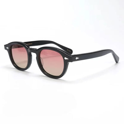 Authentic Johnny Depp LEMTOSH Premium Trendy Polarized Men Women Sun Glasses Vintage Acetate Frames Square Male Couple Eyewear