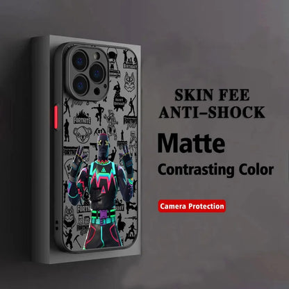 Capa de Telemóvel Hot Game F-Fortnites para Oppo A6 A5 A5x A59 A98 A38 A58 A78 A76 A57 A17 A55 A94 A74 A54 A16K A16 Pro 5G Mate