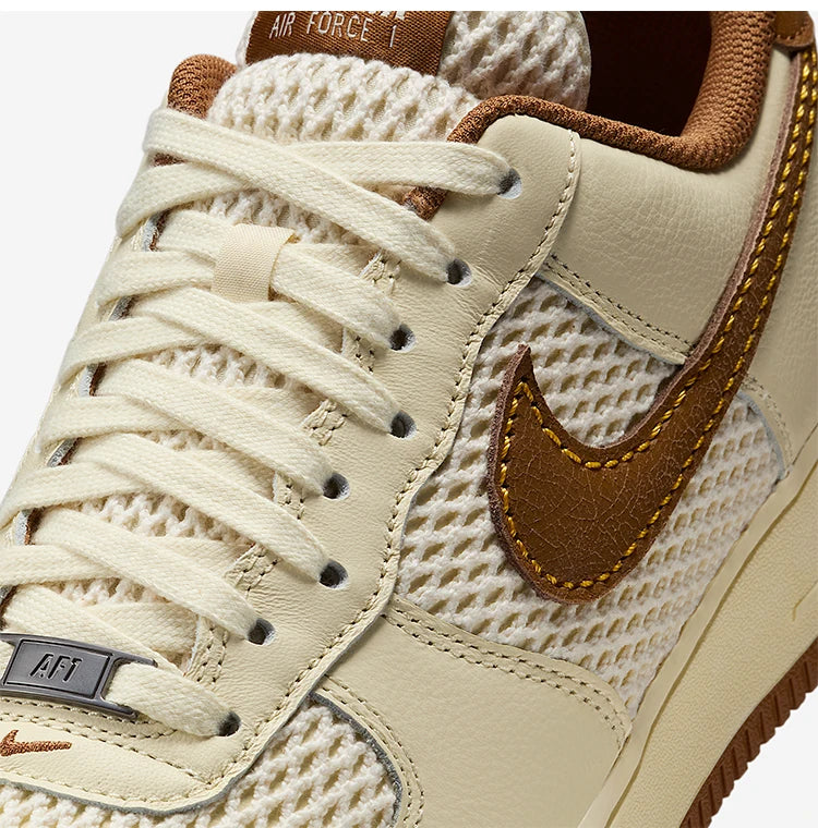 Nike ægte Air Force 1 herresko i klassisk sportsmesh IB7719-113