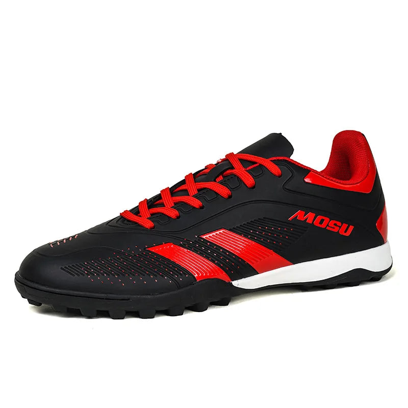 New Men's and Women's Football Shoes, Indoor and Outdoor Sports Shoes with Long and Broken Studs for Football Training Mat