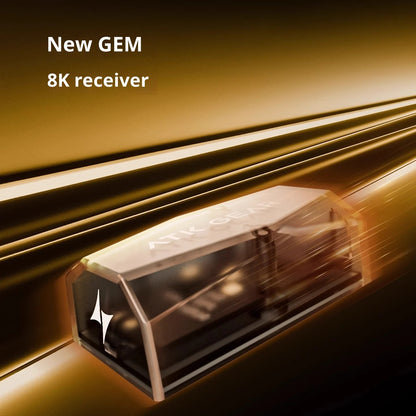 ATK X1 V2 Ultimate 2.0 безжична мишка Paw3950 Utrla 54g лека 750ips 0.163ms ниска латентност 650ips геймърски нов аксесоар подаръци