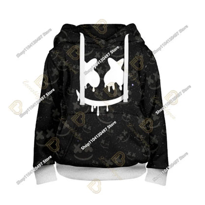 2-14Y Sweatshirt Fortnite Child Print Hoodie Sweatshirts Boys Girls Fashion Harajuku Jacket Kids Clothes Games Cosplay Costume