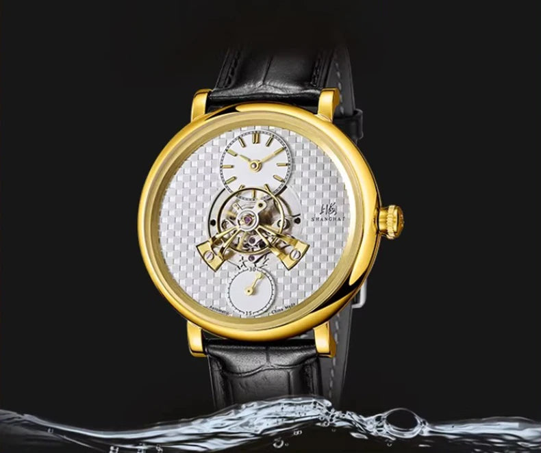Shanghai Watch THE BUND Collection Men's Mechanical Watches Sky Dome Central Rotor Automatic Watch 43mm Case Sapphire Glass 820