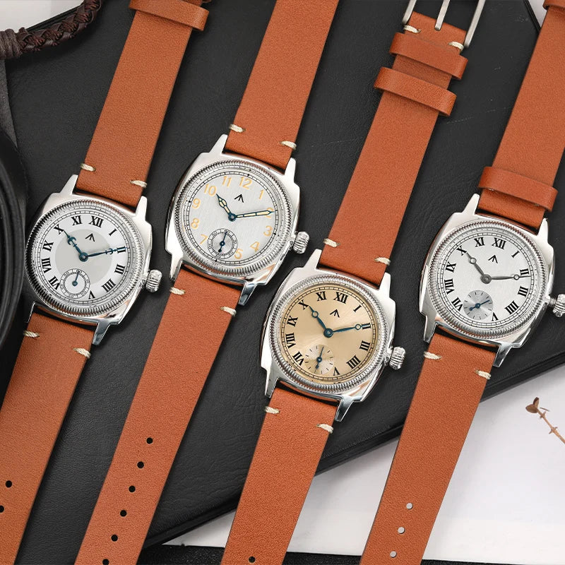 Militado ML03 Tribute 1926 VD78 Quartz Movement Watch Sapphire Crystal Stainless Steel Case Roman Dial 100M Waterproof Watches