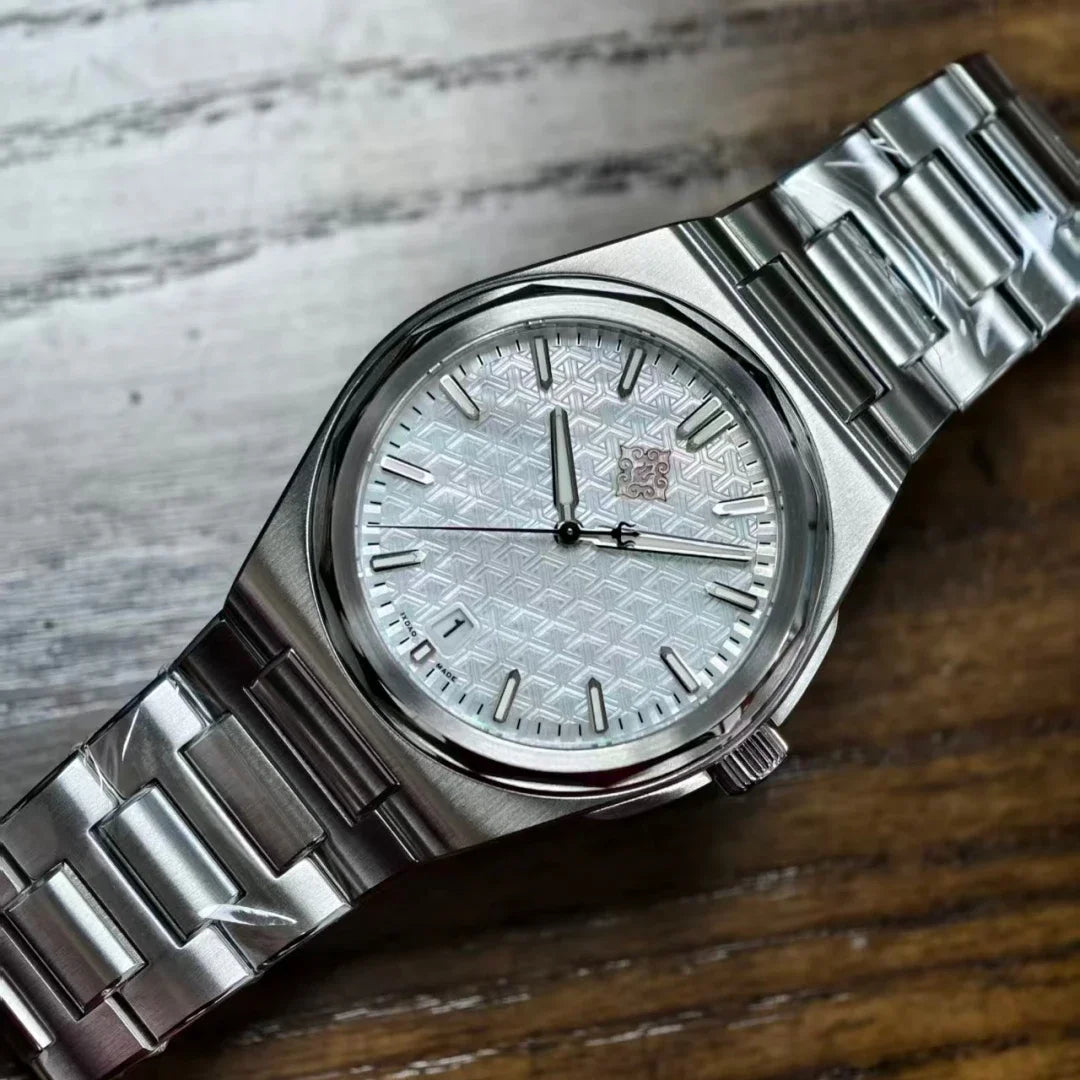 IX&DAO 2025 Neu 37mm Warrior Herren-Automatikuhr mit Miyota 9015 Uhrwerk, Saphirglas, Edelstahl, wasserdicht bis 10Bar, BGW