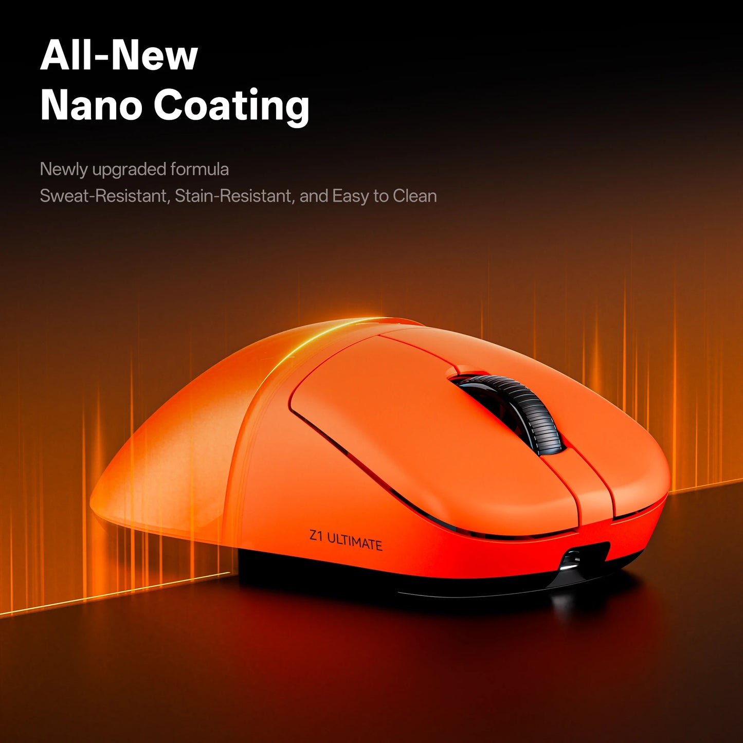 ATK Blazing Sky Z1 V2 Ultimate Wireless Mouse PAW3950 Ultra Dual 8K Gaming Mouse Ergonomic Self Developed Medium Large Hand