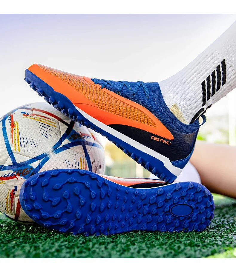 Chuteiras de Futebol para Homem Novas, com Pitons para Exterior, Respiráveis, Antiderrapantes, para Adulto, Desporto, Pitons Longos, Treino, Rapaz, Jogo, Confortáveis