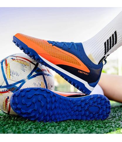 Chuteiras de Futebol para Homem Novas, com Pitons para Exterior, Respiráveis, Antiderrapantes, para Adulto, Desporto, Pitons Longos, Treino, Rapaz, Jogo, Confortáveis
