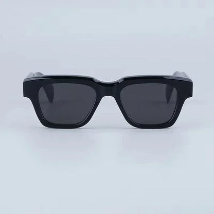 JMM Fellini Sunglasses Square High Quality High Street Punk Uv400 Men and Women Eyeglasses for Optical Prescripiton with Case