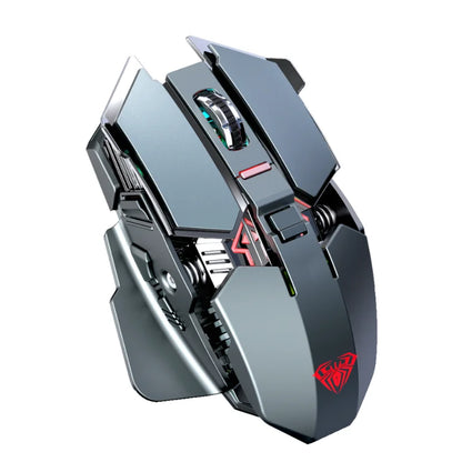Nowa mysz gamingowa 2025 SC300 bezprzewodowa 2.4G RGB 3200dpi, akumulatorowa, cicha, mechaniczna mysz e-sportowa do komputera stacjonarnego i laptopa