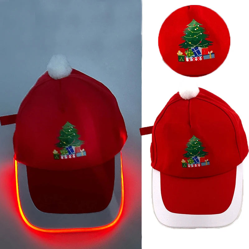 Modieuze lichtgevende baseballpet met LED-verlichting, hiphop-pet voor bar en club, fluorescerende hoed voor heren en dames, DJ-dansaccessoire en kostuumprop