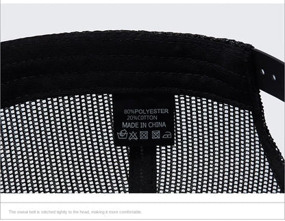 38 színű hálós trucker sapka, outdoor snapback, „dad hat”, hiphop, férfiaknak és nőknek, állítható, fiúknak és lányoknak, baseball sapka