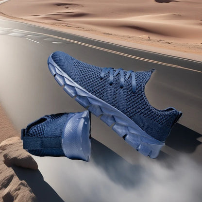 Heren sneakers van mesh, lichtgewicht damesschoenen, casual platte schoenen, hardloopsportschoenen voor heren, zachte ademende tennissneakers voor mannen