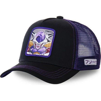 Dragon Ball Son Goku Cap Summer Travel Peaked Cap Men's Embroidery Hip-Hop Mesh Cap Style Sun Visor Baseball Cap Outdoor Sport
