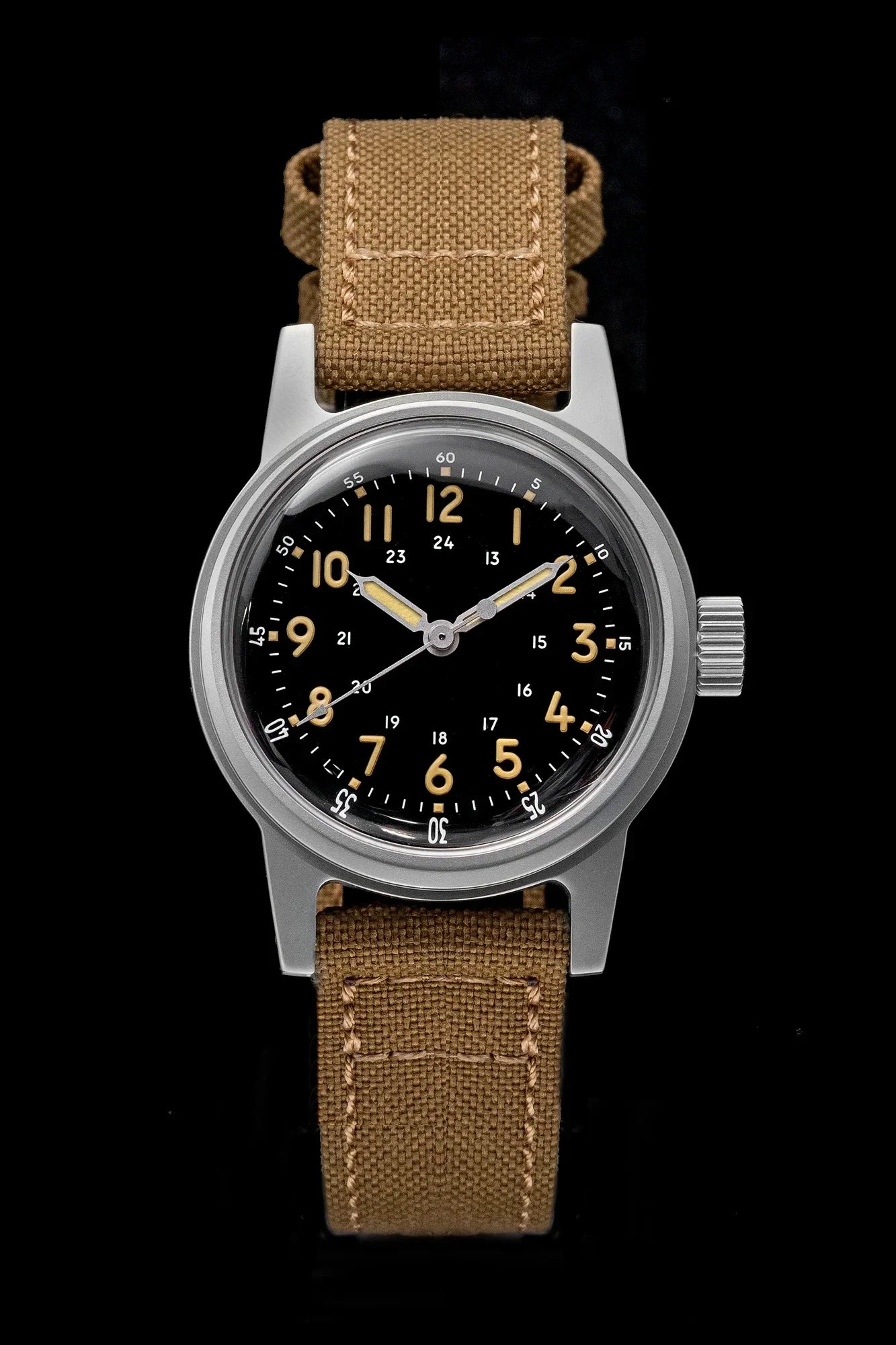 THORN Retro Military Watch 36mm Made of NH35A Movement SHY-043 Sport Watch Unisex Men's and Women's Luxury