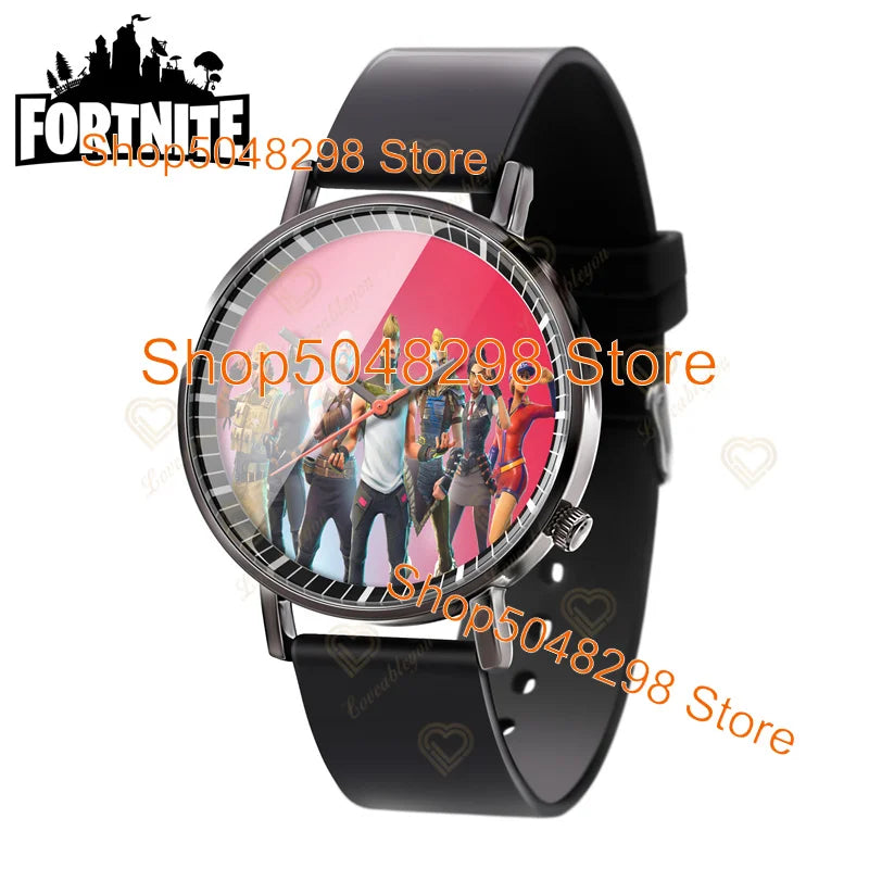 Fortnite Wristwatch for Men Women Watch Battle Game Print 2025 New Watches Quartz Wristwatch Female Children's Birthday Gifts