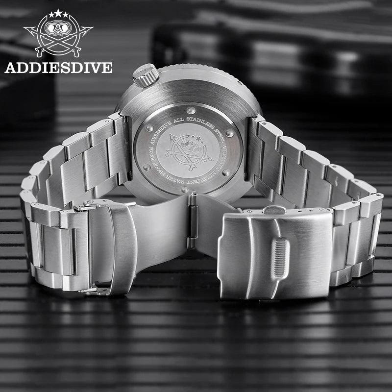 ADDIESDIVE Men's Luxury Watch 1000m diver's watch Waterproof luminous Sapphire Glass reloj hombre Automatic Mechanical Watches