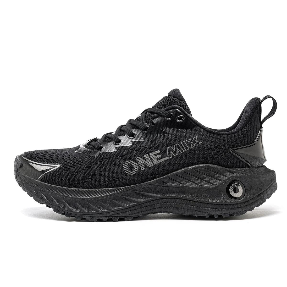 O-Resilio løbesko til mænd med støddæmpning og stabilitet, lette udendørs sports- og fritidssneakers i mesh med snørebånd til fitness og jogging