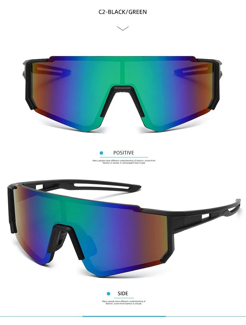 Polarised Sunglasses Cycling Goggles UV400 Cycling Eyewear Men's Women's Sports Glasses Bicycle Protective Eyewear Cycling Gear