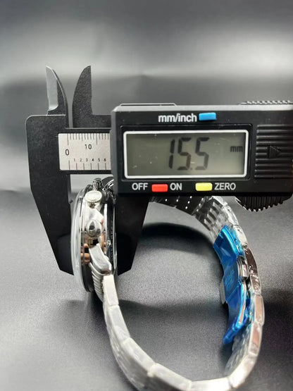 Orologio di lusso da uomo automatico meccanico a carica automatica, elegante, in acciaio inossidabile, luminoso, Relojes Para Hombre 2020
