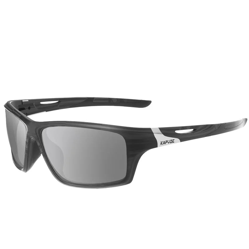 Kapvoe Men Fashion Polarized Sunglasses Cycling Glasses UV400 Eyewear for Men Women Driving Climbing Outdoor Sports Sunglasses