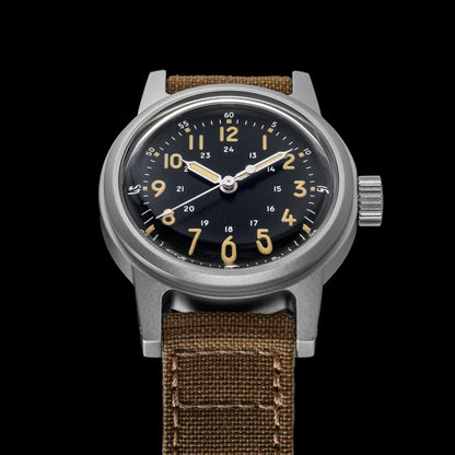 THORN Retro Military Watch 36mm Made of NH35A Movement SHY-043 Sport Watch Unisex Men's and Women's Luxury