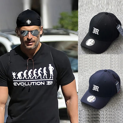 Szorosan illeszkedő, teljesen rugalmas, zárt sapka, „M” betűvel, hajlékony karimájú, új, trucker, férfi, flex, dad, hip-hop, baseball, snapback, napellenző, Era
