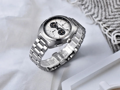 Relógio masculino de quartzo Pagani Design 2026 Fashion, marca de topo de luxo, safira, cronógrafo masculino VK63 em aço, de mergulho
