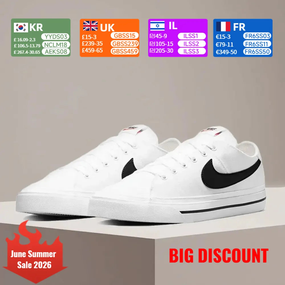 Nike Court Legacy Sneakers Classic – удобни, с амортизация, с противоплъзгаща подметка, издръжливи, за ежедневно носене CW6539-101