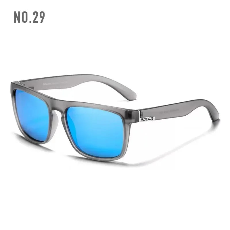 Outdoor Sport Square Myopia Lens Prescription Sunglasses Men Polarized Driving Anti-Glare Myopes Lunettes 0 -0.5 -0.75 To -6.0