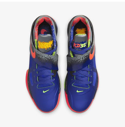Nike KD 4 NERF auténticas para hombre, zapatillas de baloncesto bajas prácticas con amortiguación FQ8180-400