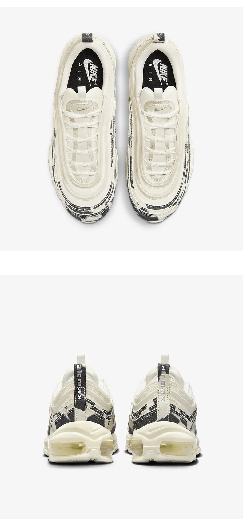 Nike Authentic Air Max 97 Pánské a dámské sportovní běžecké boty s vzduchovým polstrováním a prodyšnou konstrukcí FN7173-133