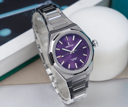 Cronos Luxury Men's Watch 36mm Automatic PT5004 Miyota 90S5 Wristwatches Sapphire 10ATM See-through Case Back L6050 men's watch