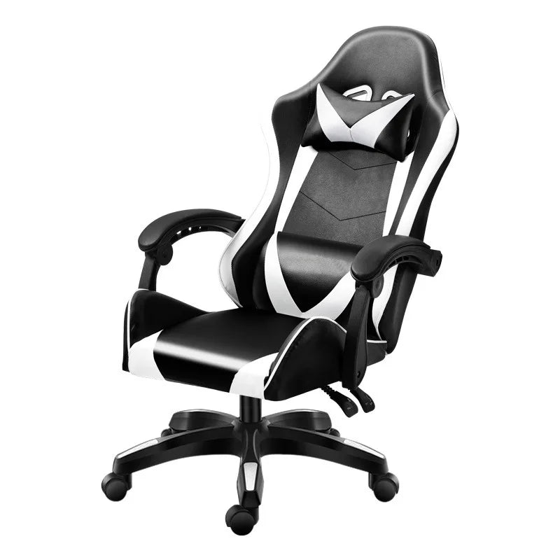 Chaise de jeu Anji pour l'e-sport, chaise de bureau pour ordinateur avec hauteur réglable, design ergonomique pour les joueurs, utilisation au bureau et à domicile