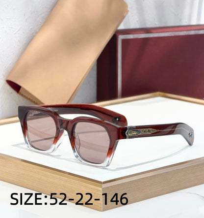 Sterett Luxury Sunglasses Acetate Frame Handmade Limited Edition Paddle Temples Premium Quality